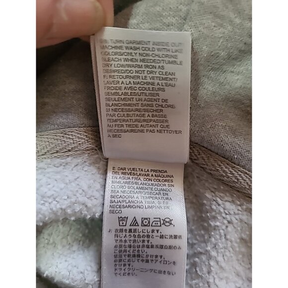 The North Face Long Sleeve Pullover Hoodie Sweater Grey Womens L - Picture 7 of 10